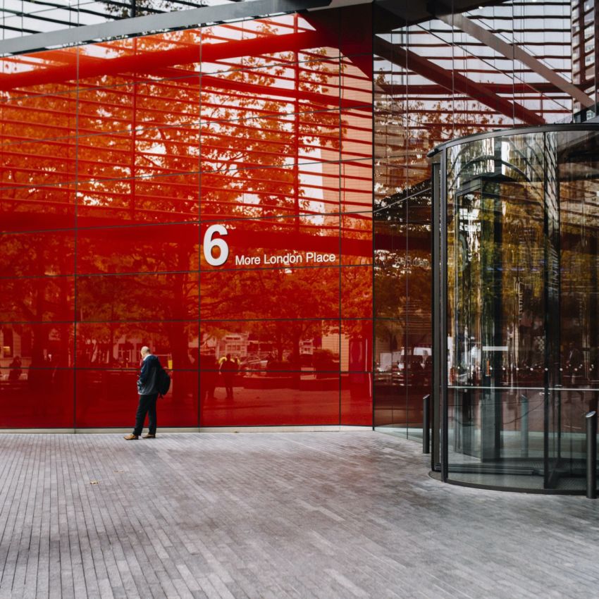 6 More London Red Entrance